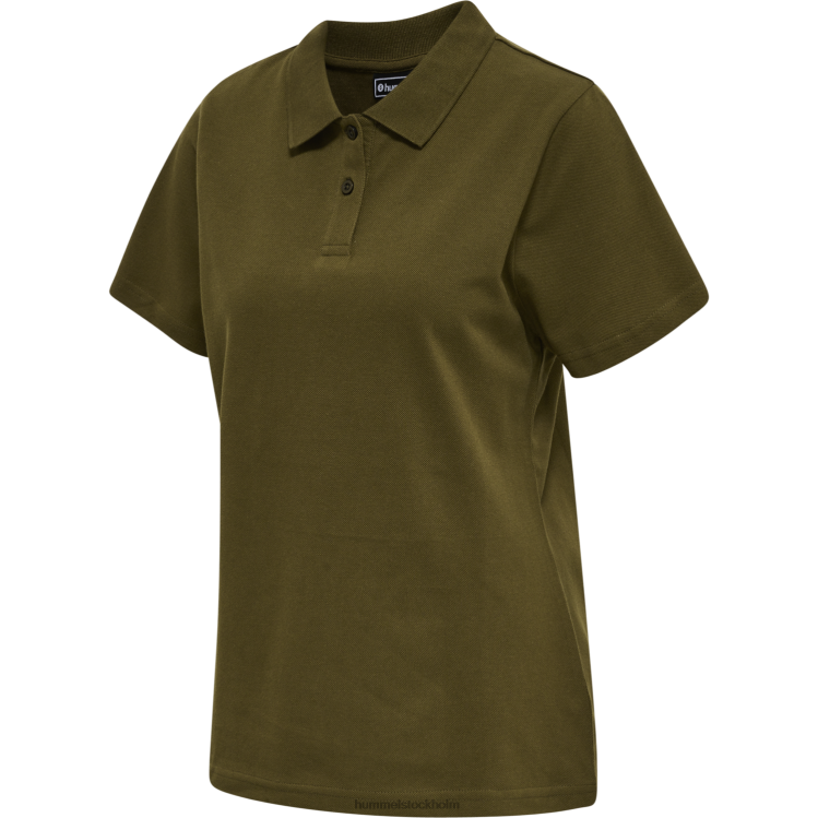 se Hummel kvinnor hmlröd stretch pikétröja LL40V2972 \"polotröja\"