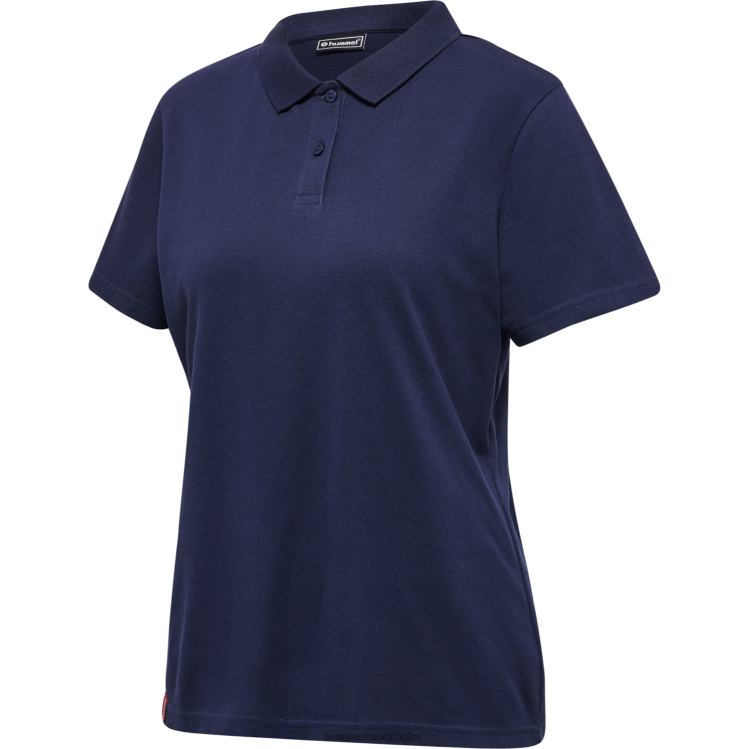 se Hummel kvinnor hmlred klassisk polo LL40V2499 \"polotröja\"