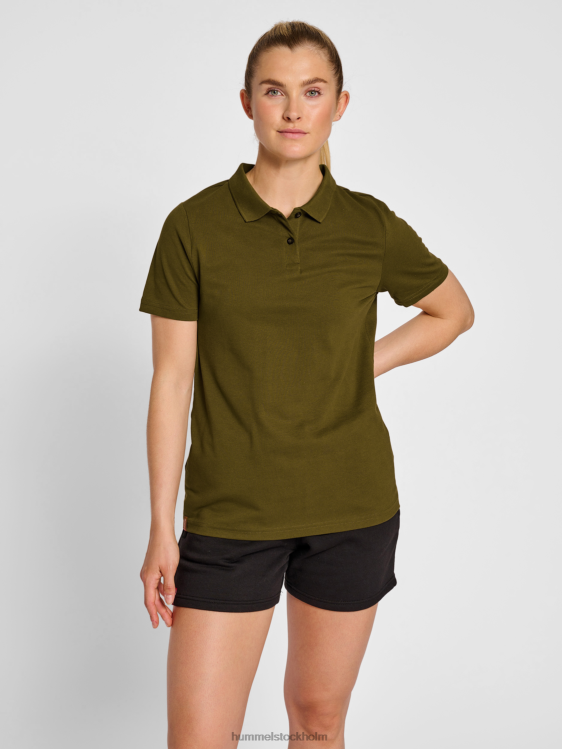 se Hummel kvinnor hmlred klassisk polo LL40V2963 "polotröja"