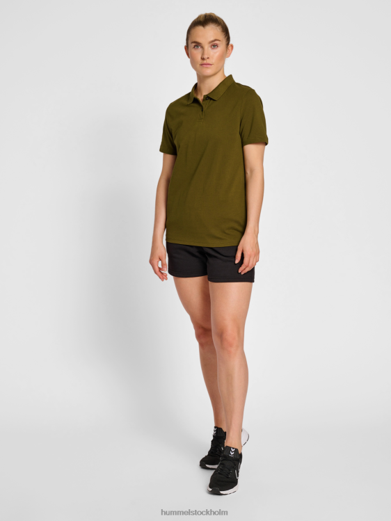 se Hummel kvinnor hmlred klassisk polo LL40V2963 \"polotröja\"