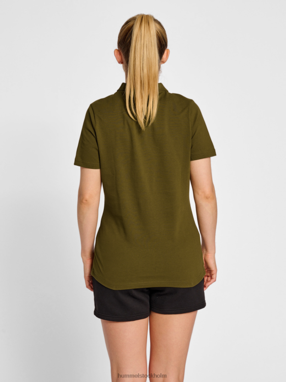 se Hummel kvinnor hmlred klassisk polo LL40V2963 \"polotröja\"