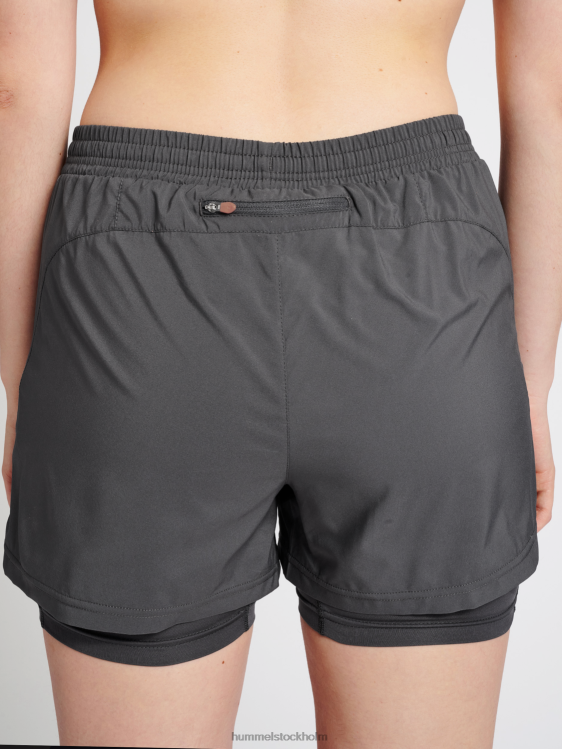 se Hummel kvinnor 2-i-1 löparshorts LL40V3073 \"2-i-1 löparshorts\"