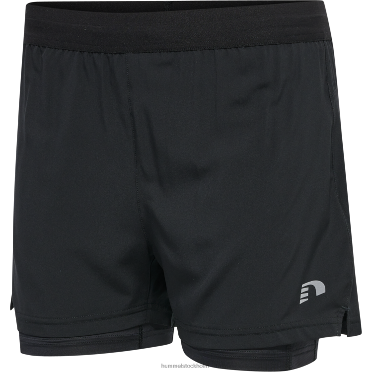 se Hummel kvinnor core 2-i-1 shorts LL40V3352 "två-i-ett-shorts"