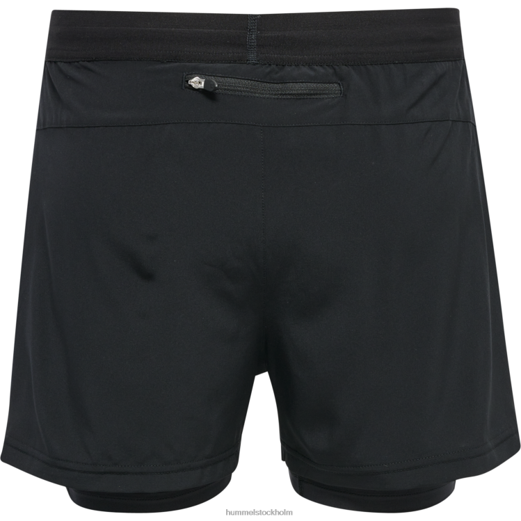 se Hummel kvinnor core 2-i-1 shorts LL40V3352 \"två-i-ett-shorts\"