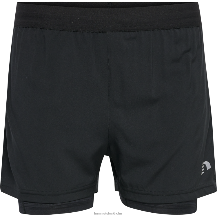 se Hummel kvinnor core 2-i-1 shorts LL40V3352 \"två-i-ett-shorts\"