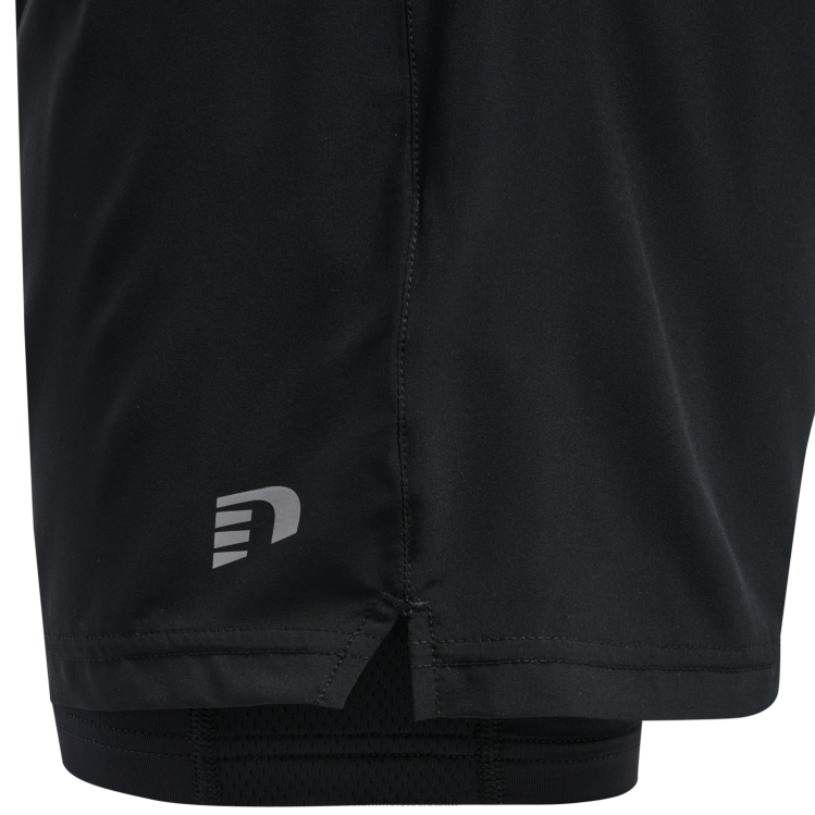 se Hummel kvinnor core 2-i-1 shorts LL40V3352 \"två-i-ett-shorts\"