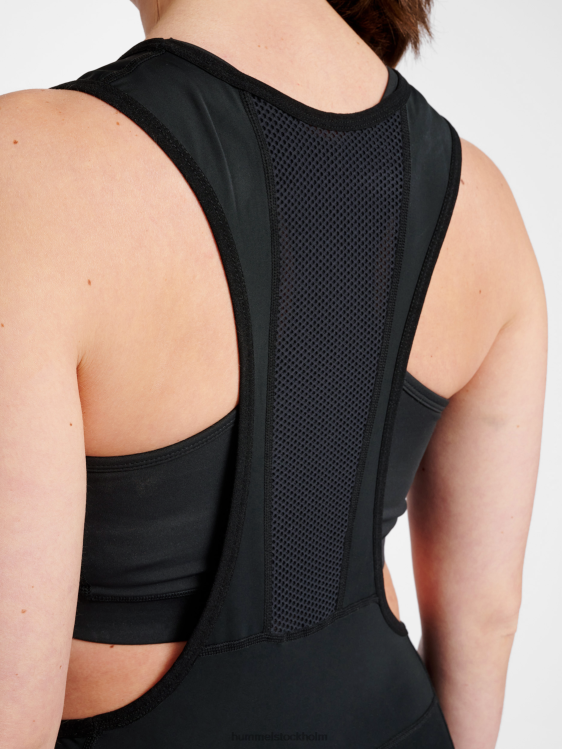 se Hummel kvinnor core bike panel bib shorts LL40V2732 \"haklappshorts\"