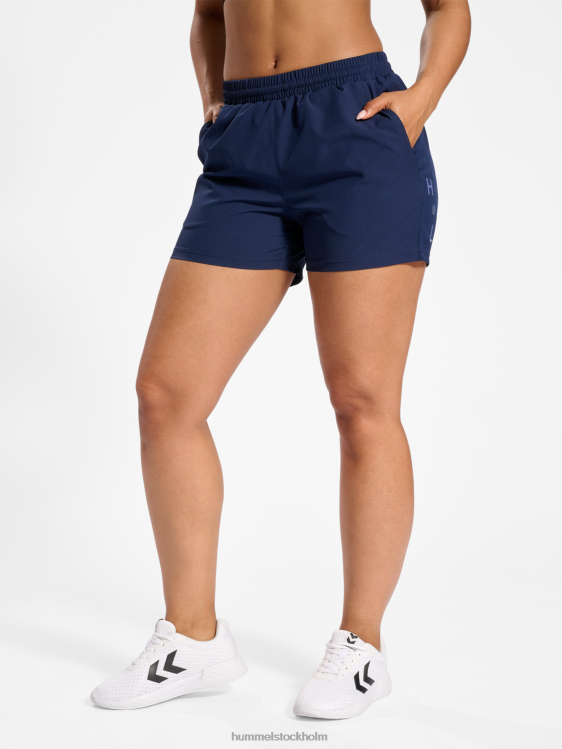 se Hummel kvinnor hmlcourt vävda shorts LL40V2404 "sportiga shorts"
