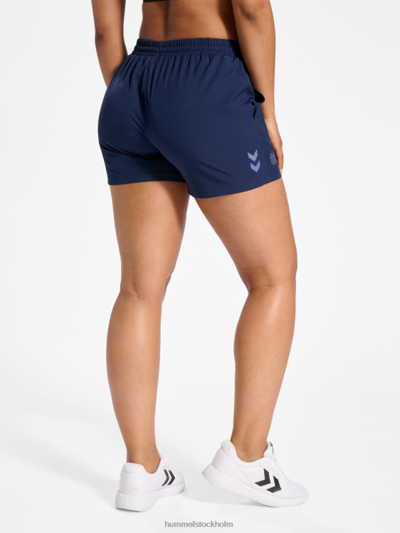 se Hummel kvinnor hmlcourt vävda shorts LL40V2404 \"sportiga shorts\"