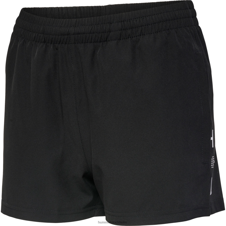 se Hummel kvinnor hmlcourt vävda shorts LL40V2432 "sportiga shorts"