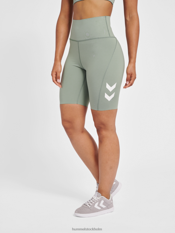 se Hummel kvinnor hmlmt grace hw tighta shorts LL40V2919 "tighta shorts med hög midja"