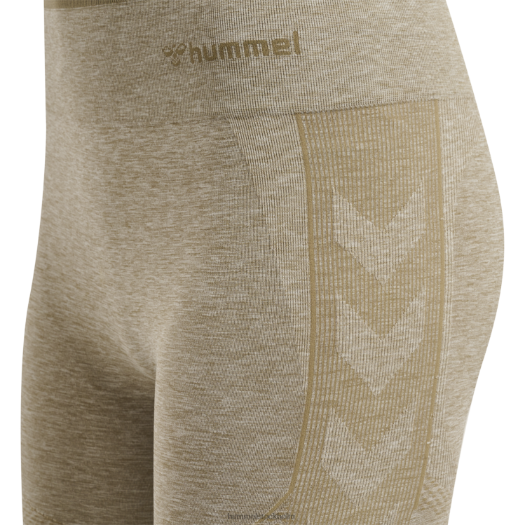 se Hummel kvinnor hmlmt una sömlösa shorts med mitten av midjan LL40V3021 \"Kläder\"