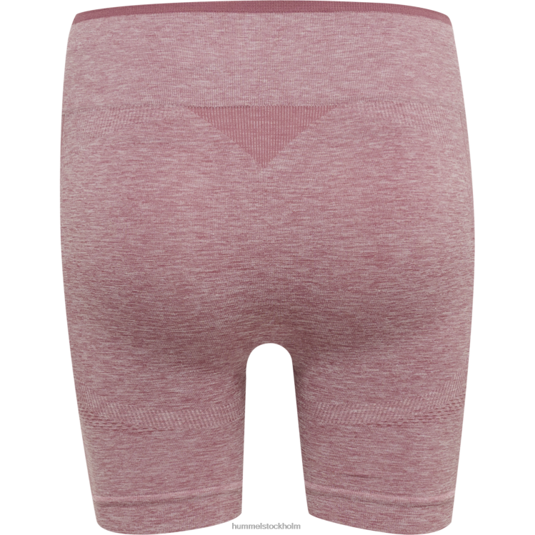 se Hummel kvinnor hmlmt una sömlösa shorts med mitten av midjan LL40V3081 \"Kläder\"