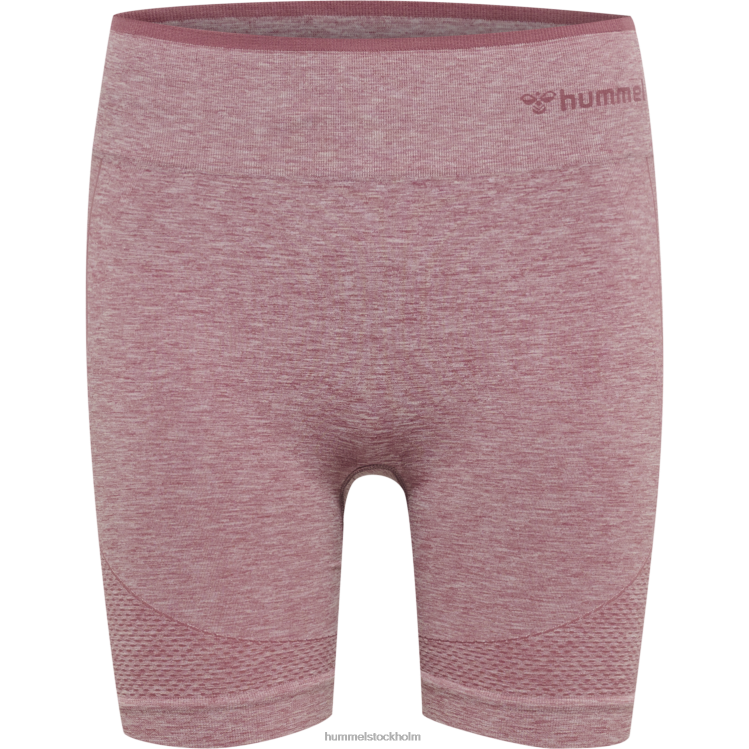 se Hummel kvinnor hmlmt una sömlösa shorts med mitten av midjan LL40V3081 \"Kläder\"