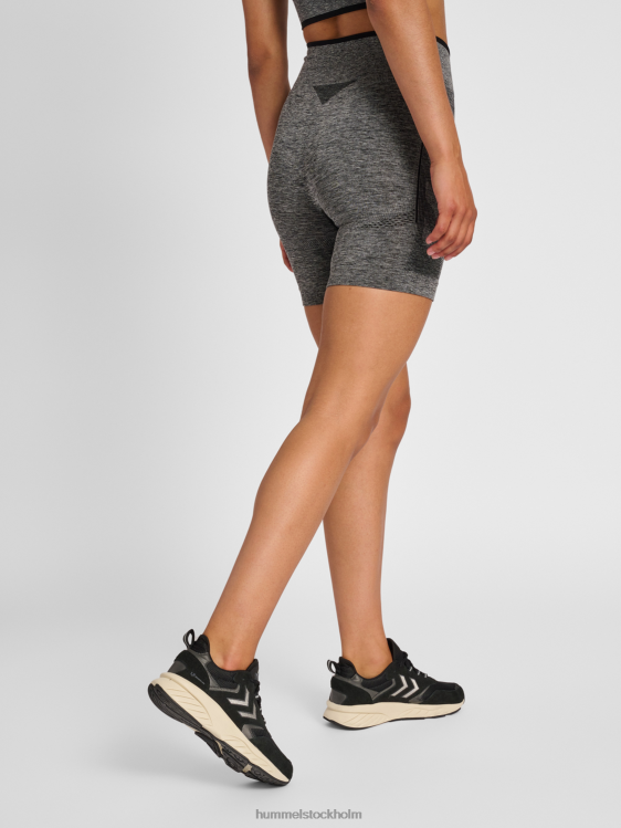se Hummel kvinnor hmlmt una sömlösa shorts med mitten av midjan LL40V3339 \"Kläder\"