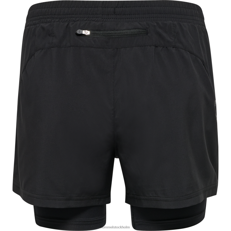 se Hummel kvinnor nwlkansas 2-i-1 shorts LL40V2506 \"2-i-1 shorts\"