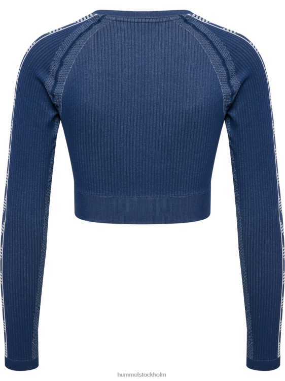 se Hummel kvinnor hlmt blaze sömlös t-shirt l/s LL40V2305 \"avskuren långärmad t-shirt\"