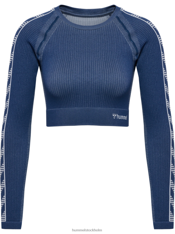 se Hummel kvinnor hlmt blaze sömlös t-shirt l/s LL40V2305 \"avskuren långärmad t-shirt\"