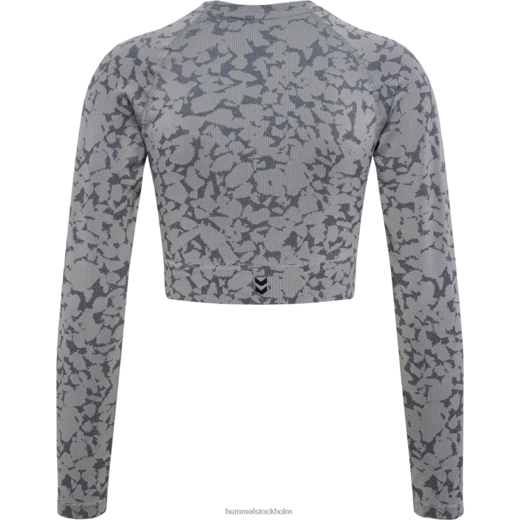 se Hummel kvinnor hlmt pi sömlös t-shirt l/s LL40V2491 \"avskuren långärmad t-shirt\"