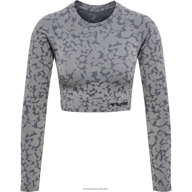 se Hummel kvinnor hlmt pi sömlös t-shirt l/s LL40V2491 \"avskuren långärmad t-shirt\"