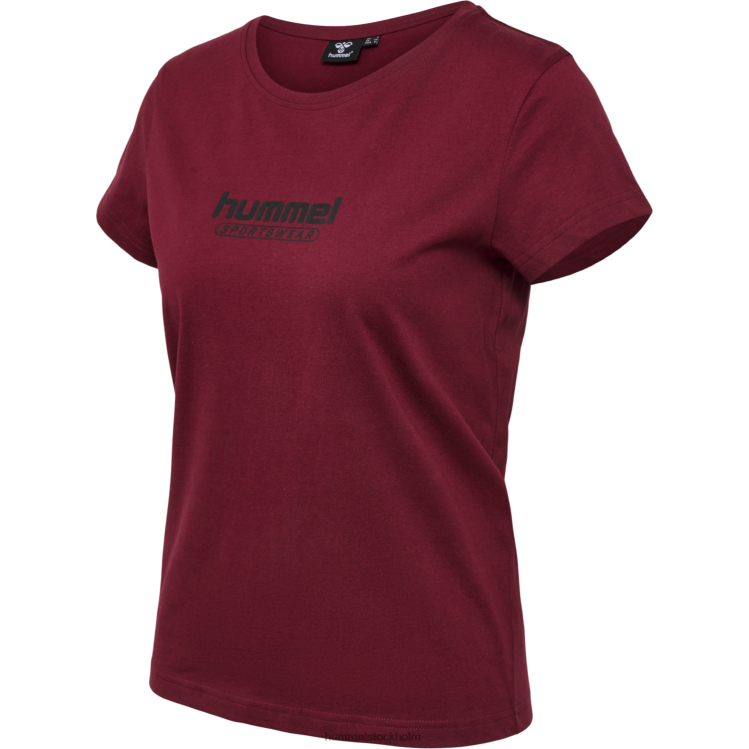 se Hummel kvinnor hmlbooster t-shirt LL40V3012 "kortärmad t-shirt"