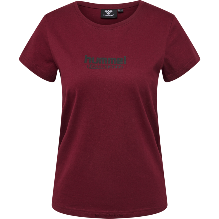 se Hummel kvinnor hmlbooster t-shirt LL40V3012 \"kortärmad t-shirt\"