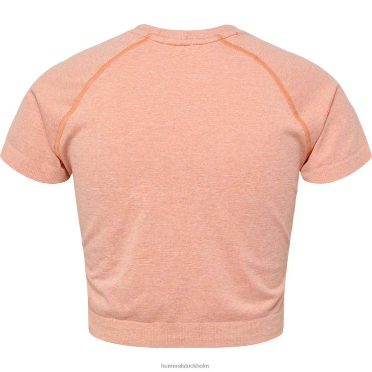 se Hummel kvinnor hmlci sömlös beskuren t-shirt LL40V2433 \"sömlös beskuren t-shirt\"