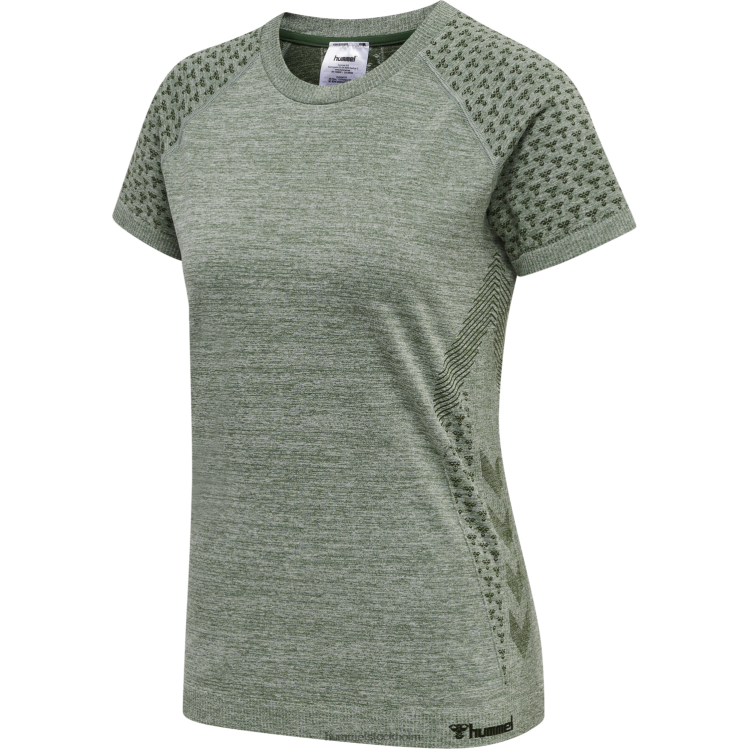 se Hummel kvinnor hmlci sömlös t-shirt LL40V3606 \"sömlös t-shirt\"