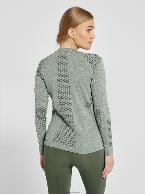 se Hummel kvinnor hmlci sömlös t-shirt l/s LL40V3491 \"sömlös långärmad t-shirt\"