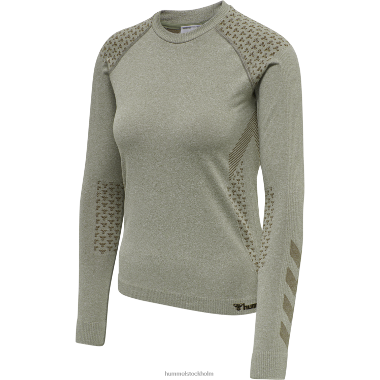 se Hummel kvinnor hmlci sömlös t-shirt l/s LL40V3702 \"sömlös långärmad t-shirt\"