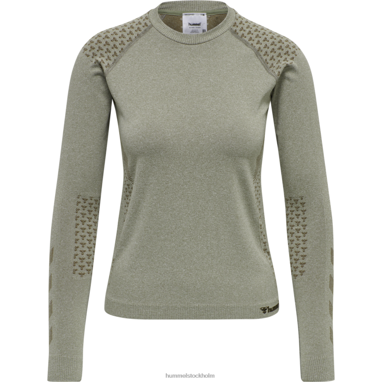 se Hummel kvinnor hmlci sömlös t-shirt l/s LL40V3702 \"sömlös långärmad t-shirt\"