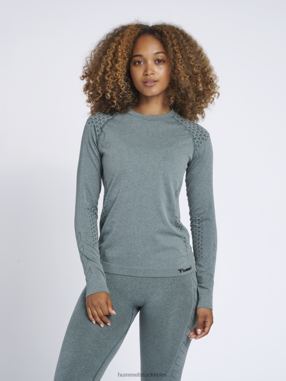 se Hummel kvinnor hmlci sömlös t-shirt l/s LL40V3832 "sömlös långärmad t-shirt"