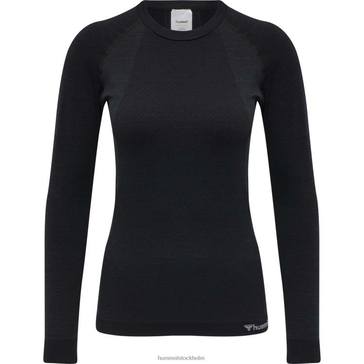 se Hummel kvinnor hmlclea sömlös t-shirt l/s LL40V3952 \"sömlös långärmad t-shirt\"