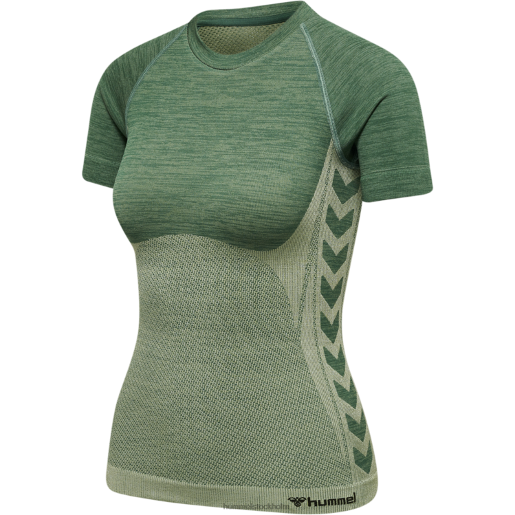 se Hummel kvinnor hmlclea sömlös tight t-shirt LL40V3460 \"sömlös tight t-shirt\"