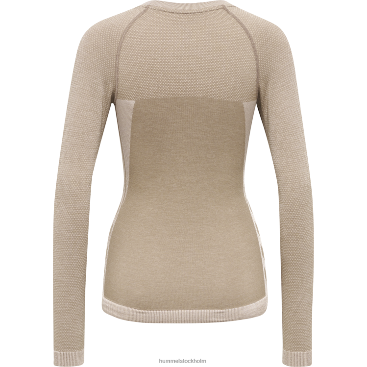 se Hummel kvinnor hmlclea sömlös tight t-shirt ls LL40V2730 \"långärmad tight t-shirt\"