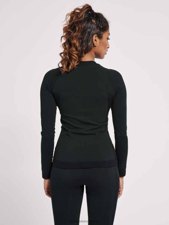 se Hummel kvinnor hmlclea sömlös tight t-shirt ls LL40V2807 \"långärmad tight t-shirt\"
