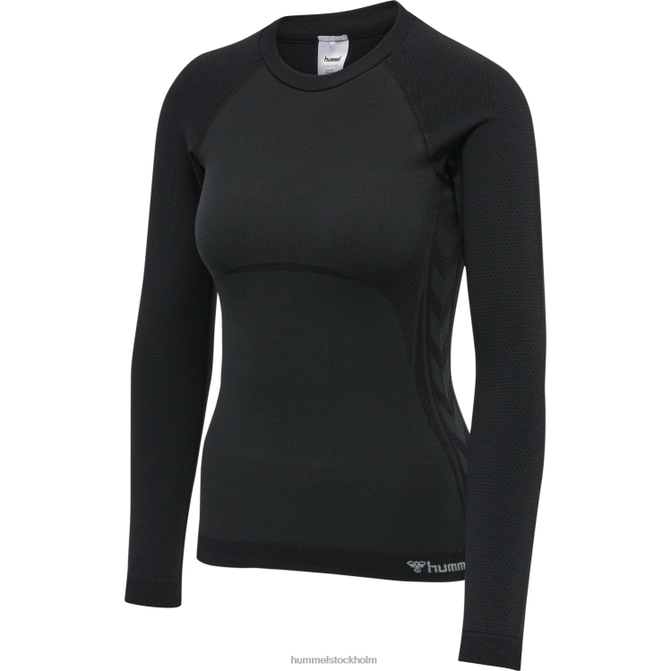 se Hummel kvinnor hmlclea sömlös tight t-shirt ls LL40V2807 \"långärmad tight t-shirt\"