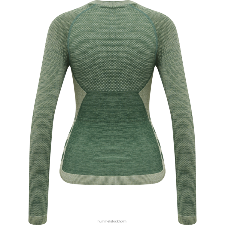 se Hummel kvinnor hmlclea sömlös tight t-shirt ls LL40V3231 \"långärmad tight t-shirt\"
