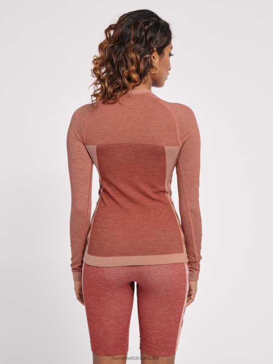 se Hummel kvinnor hmlclea sömlös tight t-shirt ls LL40V3493 \"långärmad tight t-shirt\"