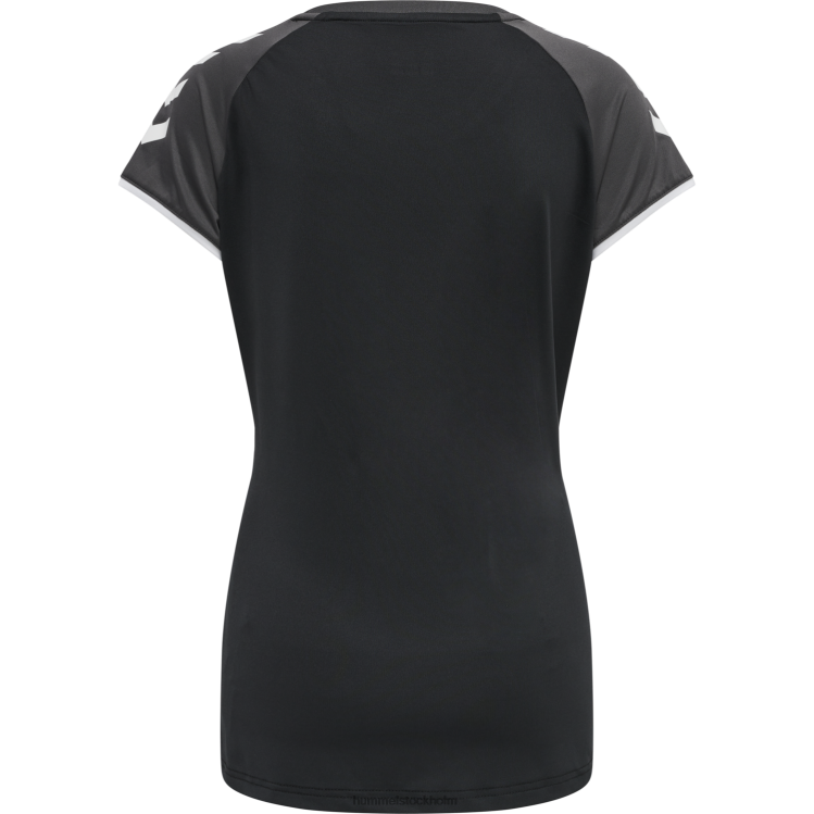 se Hummel kvinnor hmlcore volley stretch tee wo LL40V3328 \"t-shirt\"
