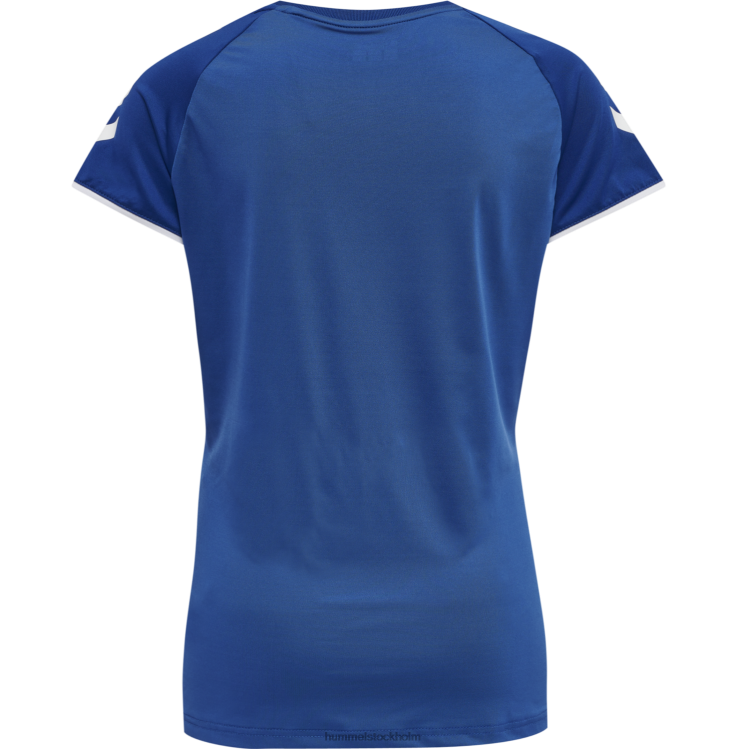 se Hummel kvinnor hmlcore volley stretch tee wo LL40V3474 \"t-shirt\"