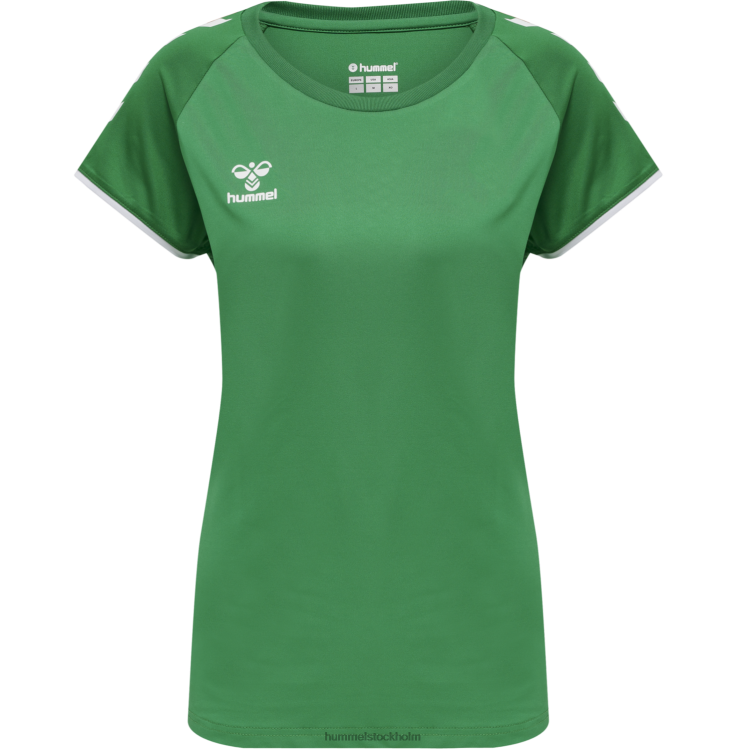 se Hummel kvinnor hmlcore volley stretch tee wo LL40V3475 \"t-shirt\"