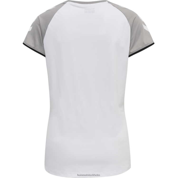 se Hummel kvinnor hmlcore volley stretch tee wo LL40V3560 \"t-shirt\"