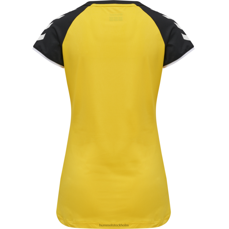 se Hummel kvinnor hmlcore volley stretch tee wo LL40V3561 \"t-shirt\"
