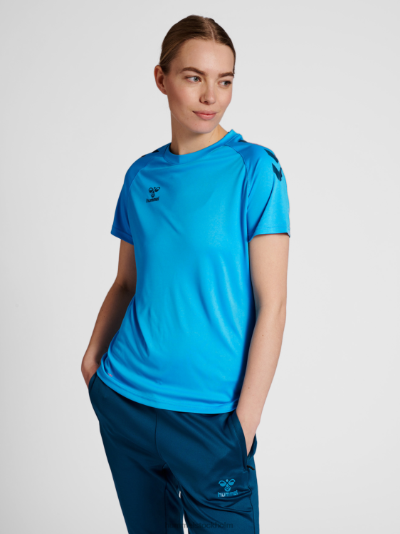 se Hummel kvinnor hmlcore xk core poly t-shirt s/s LL40V2849 "t-shirt"