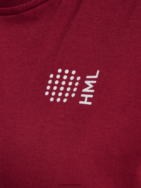 se Hummel kvinnor hmlcourt t-shirt i bomull s/s LL40V2328 \"lätt sportig t-shirt\"