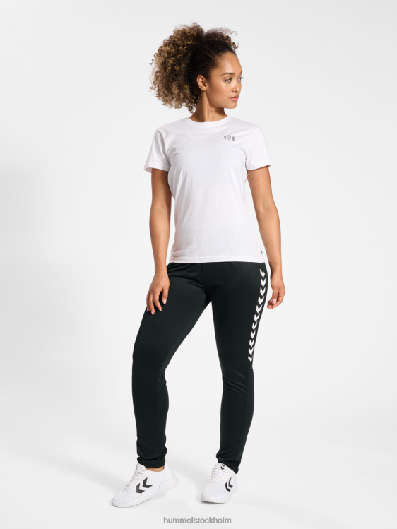 se Hummel kvinnor hmlcourt t-shirt i bomull s/s LL40V2431 \"lätt sportig t-shirt\"