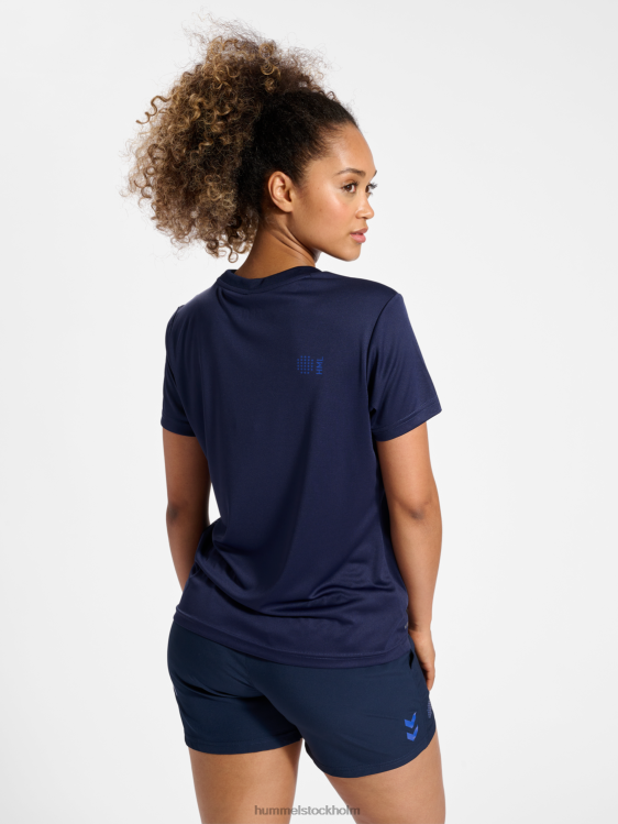se Hummel kvinnor hmlcourt t-shirt s/s LL40V2366 \"sportig t-shirt\"