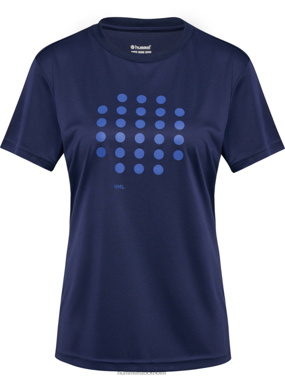 se Hummel kvinnor hmlcourt t-shirt s/s LL40V2366 \"sportig t-shirt\"