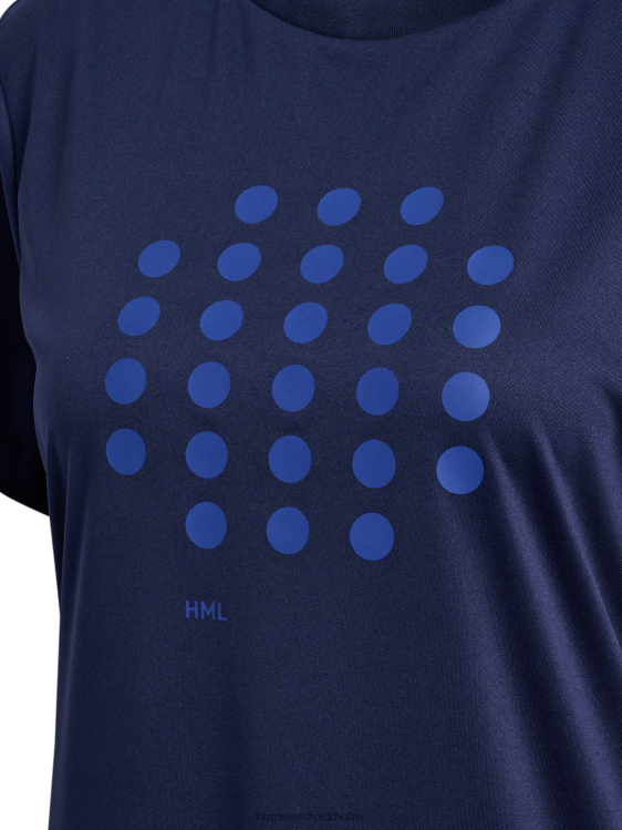 se Hummel kvinnor hmlcourt t-shirt s/s LL40V2366 \"sportig t-shirt\"